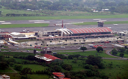 Airplane at San Jose Airport